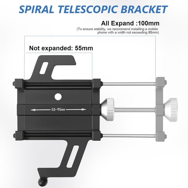 Thumbnail 2 de Homoto soporte móvil para bici 3,5–6,5