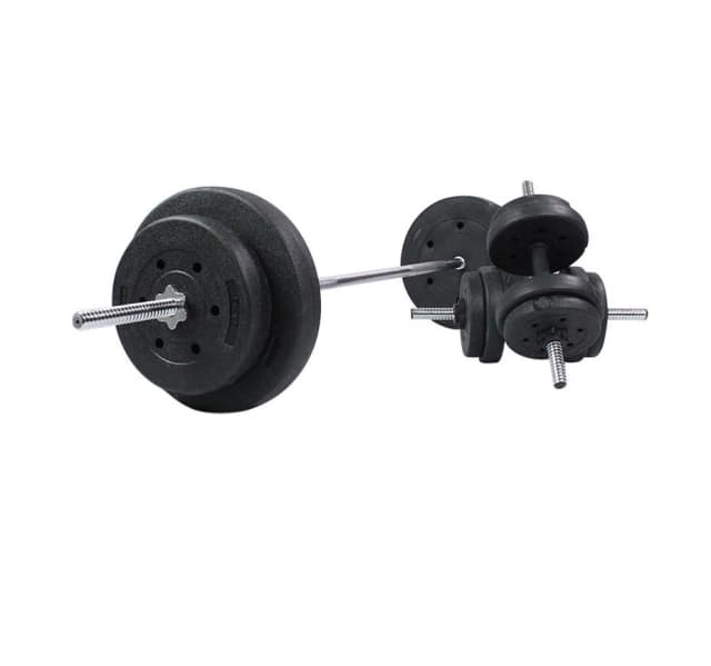 Imagen de Fitness Tech Set barra olímpica 180 cm en OfertitasTOP
