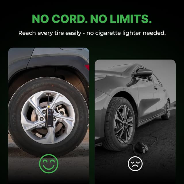 Detalle 2 de Airmoto Portable Air Compressor with Digital Gauge