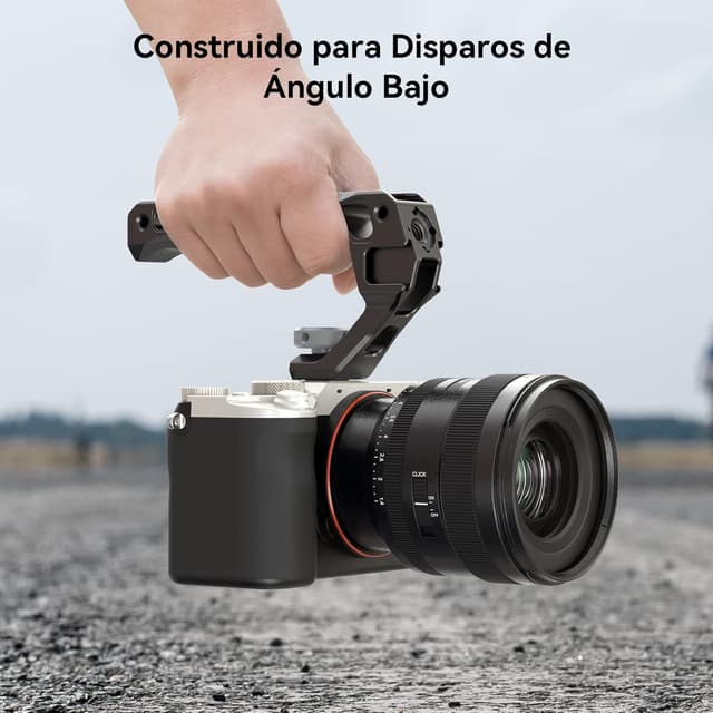 Thumbnail 6 de SMALLRIG Top Handle Lite con 5 Cold Shoes y Adaptador 🎥