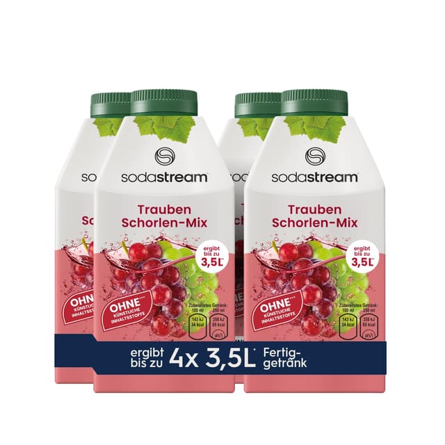 Imagen de SodaStream Trauben Schorlen-Mix 500 ml 🥤 en OfertitasTOP