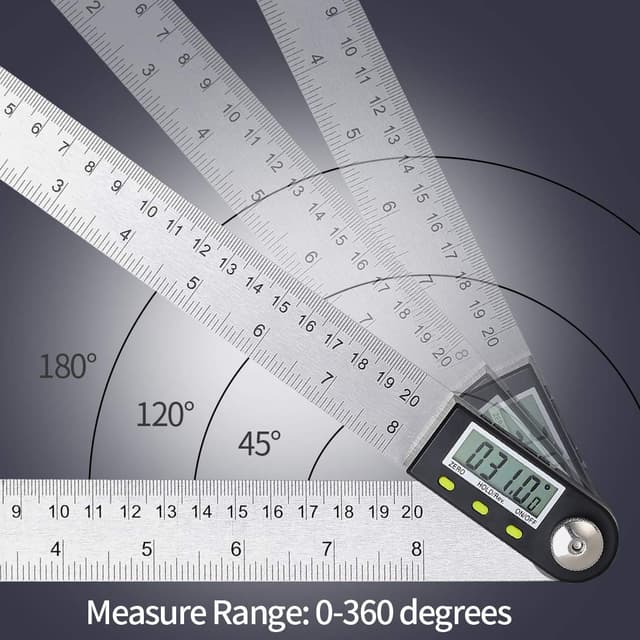 Thumbnail 5 de Digital angle finder 0-360° LCD protractor
