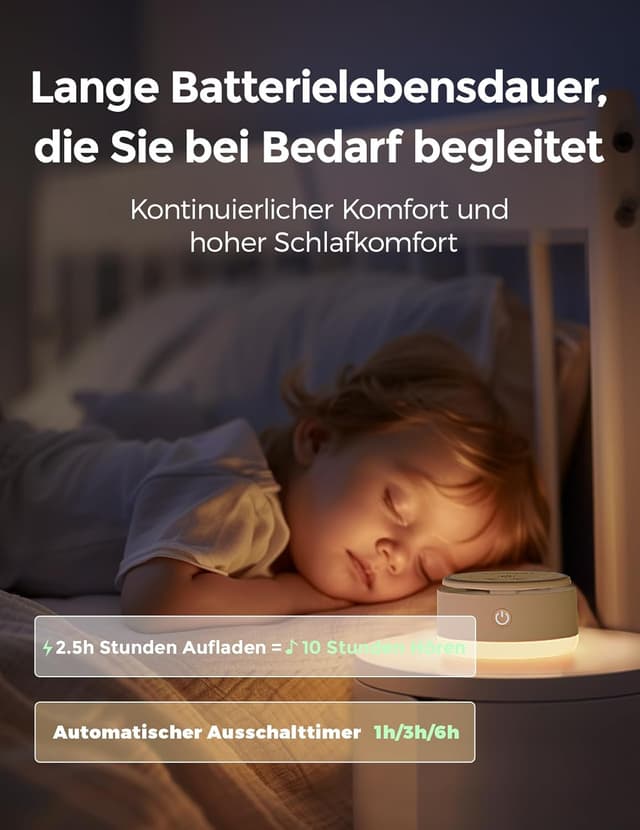 Thumbnail 3 de Momcozy Sound Machine 20 Soothing Sounds for Sleep