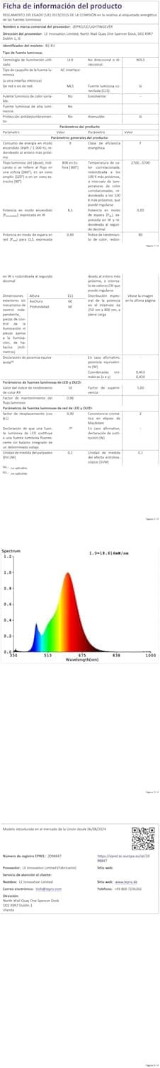 Thumbnail 10 de Lepro B1 AI Bombilla LED E27 🌈 Inteligente y Regulable