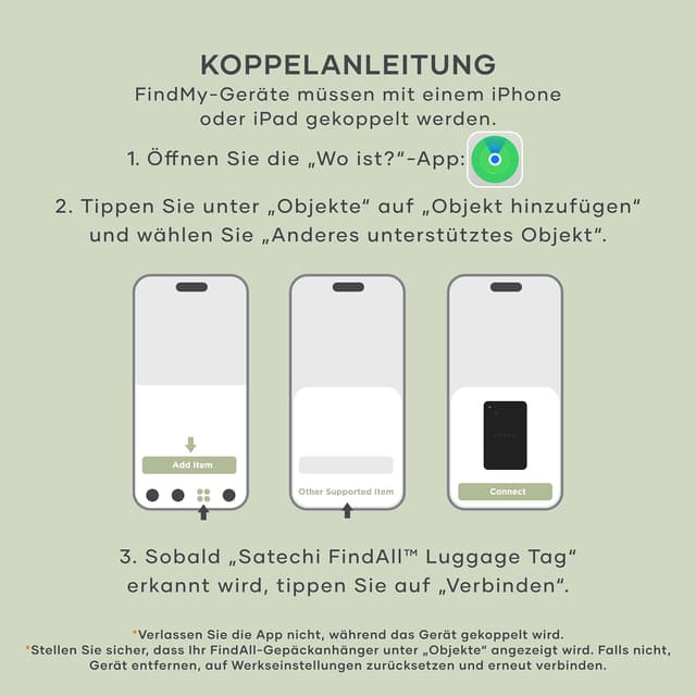 Thumbnail 6 de SATECHI FindAll Gepäckanhänger mit Apple Find My, kabellosem Laden und TSA-Schlitz – Schwarz