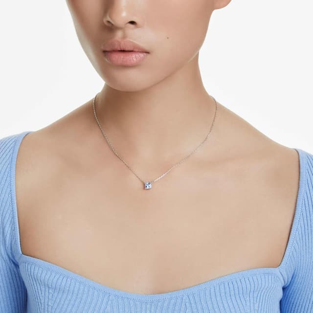 Thumbnail 4 de Swarovski Matrix Collection pendentif bleu