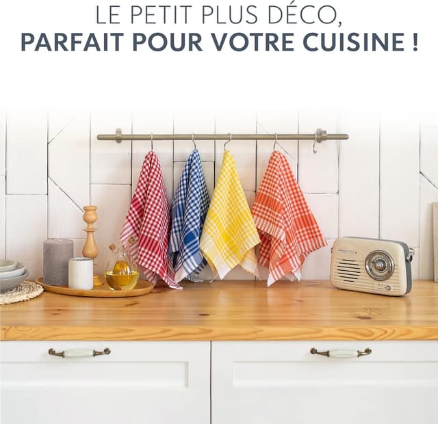 Thumbnail 4 de Twinzee Torchon Cuisine 10 pièces 67 x 47 cm