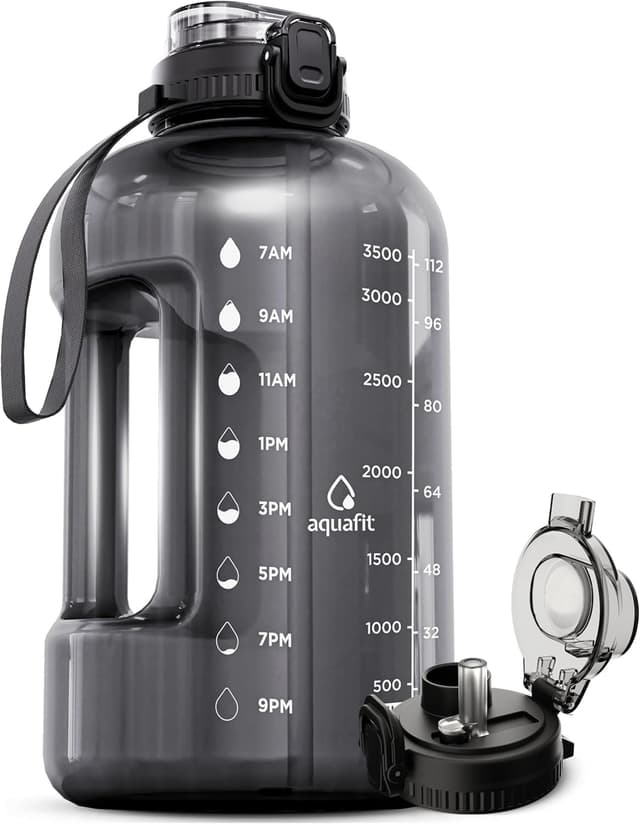 Detalle de AQUAFIT 4L water bottle with straw