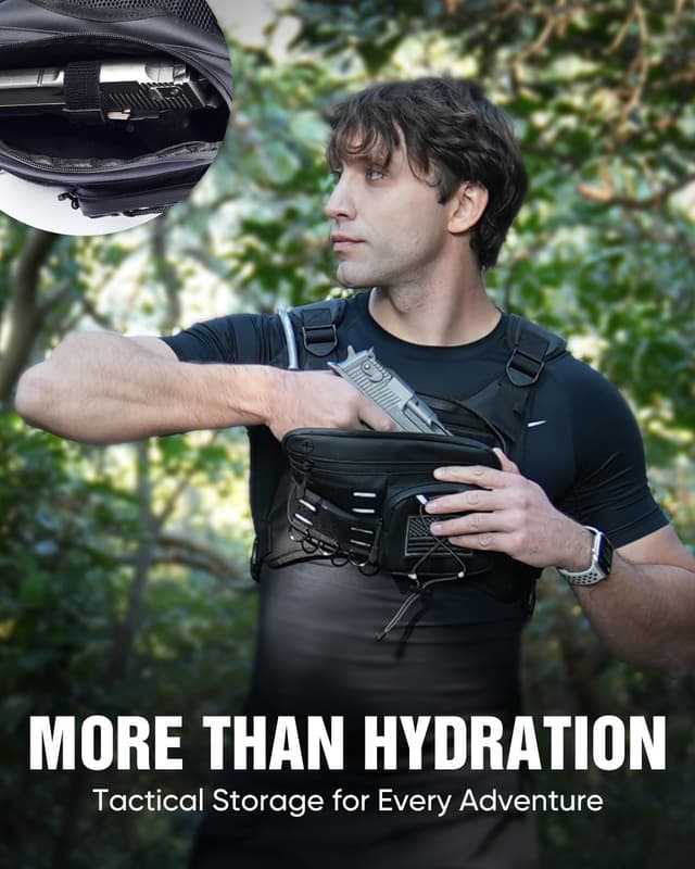 Thumbnail 1 de Zelvot Running Vest 2L Hydration Pack