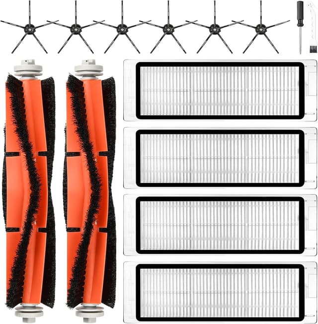 Detalle de 14-teilige Zubehörset für Xiaomi Roborock S6 / S5 Max / S5 / S6 Pure / S6 Maxv / S60 / S65 Saugroboter