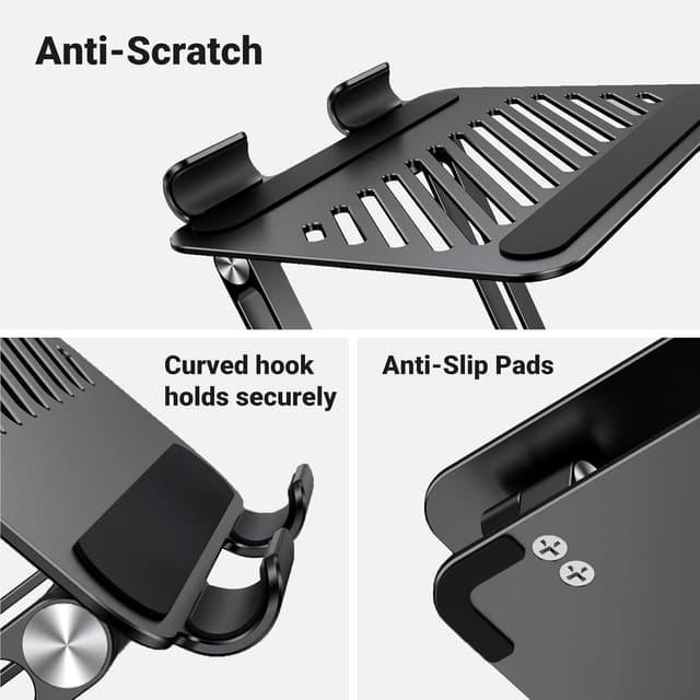 Detalle 2 de UGREEN iPad Stand Adjustable Foldable 1000g
