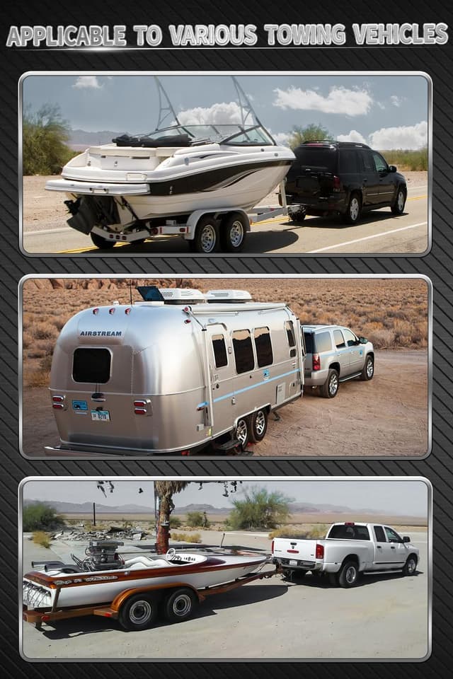 Thumbnail 6 de METOWARE Adjustable Trailer Hitch 18,000 lbs 🚚