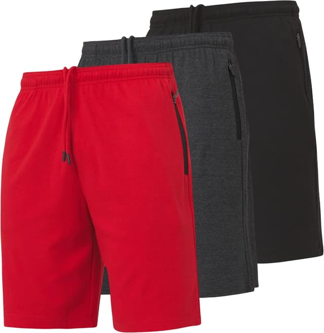 Thumbnail 6 de Ultra Performance 3-Pack Men’s Athletic Shorts with Zipper Pockets (9-Inch Inseam)