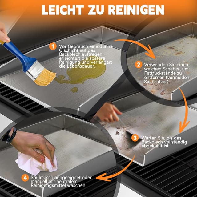 Thumbnail 5 de Camxon Plancha Edelstahl 40.5×31 cm