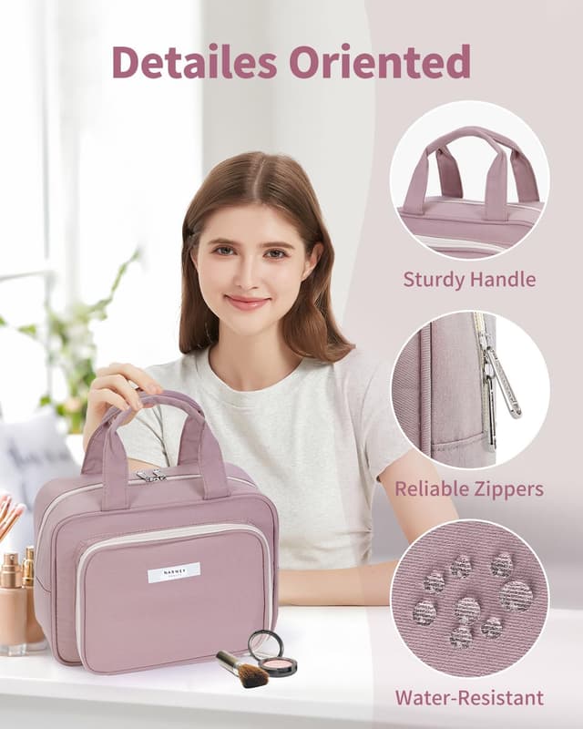 Thumbnail 5 de Narwey Full Size Toiletry Bag Large Wash Bag