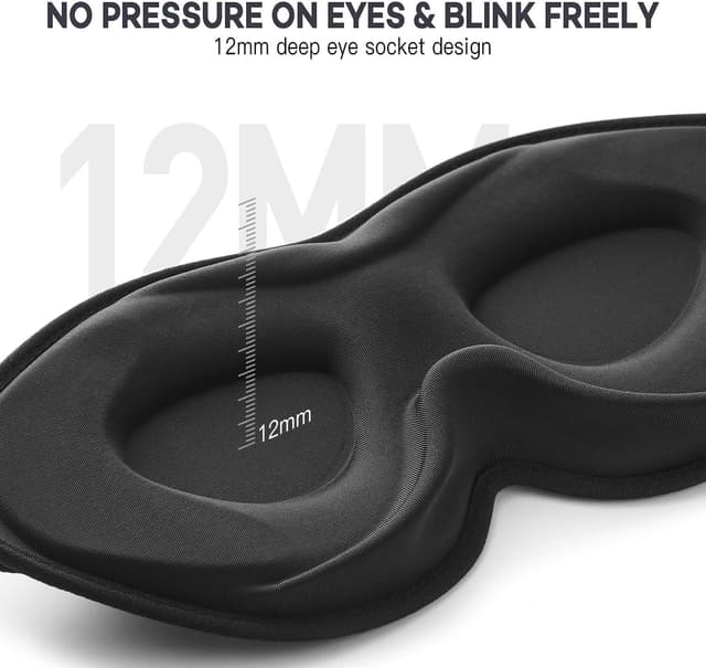 Detalle 2 de onaEz 2026 3D Sleep Mask 12mm Recessed