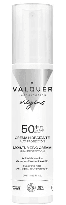 Imagen de Valquer Alta Protección SPF50 50 ml crema hidratante en OfertitasTOP