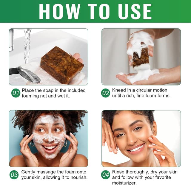 Thumbnail 6 de African Black Soap Sapone Nero Africano 100g