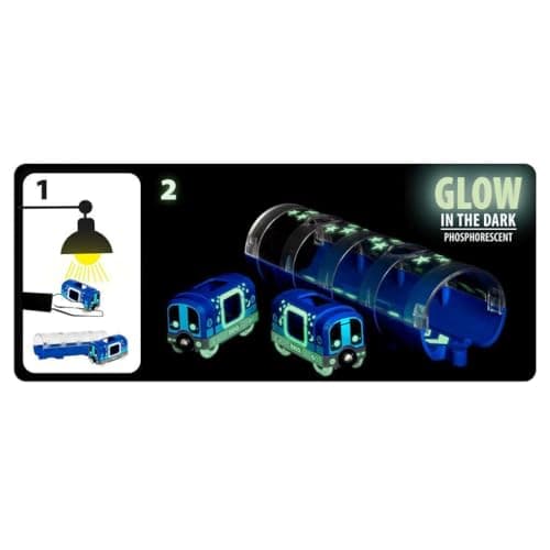 Thumbnail 2 de BRIO World 33970 Metro et Tunnel phosphorescents ⚙