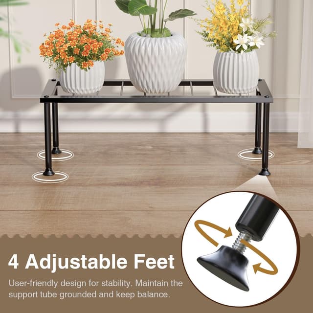 Thumbnail 5 de Josmimic 1 Tier Plant Stand 50LB