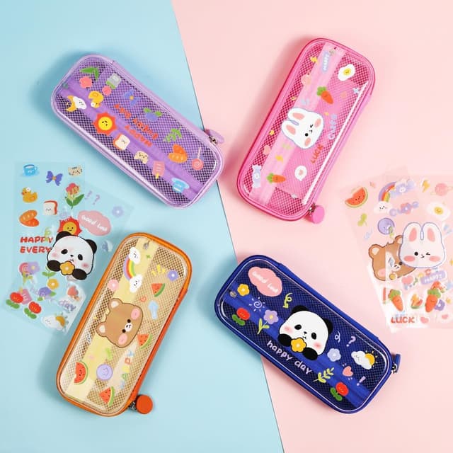 Thumbnail 5 de OFFCUP Astuccio Scuola due scomparti Blu