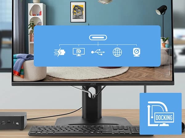 Thumbnail 7 de MSI PRO MP275QPDGDE Monitor 27"