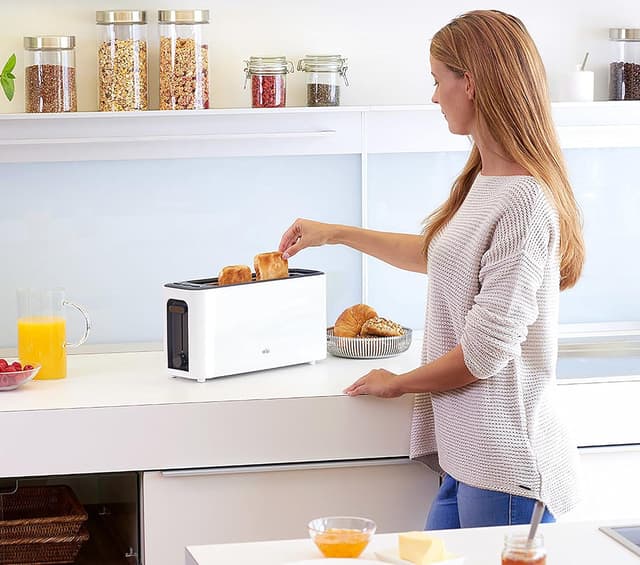 Thumbnail 4 de Braun HT 3110 WH Toaster 7 Stufen