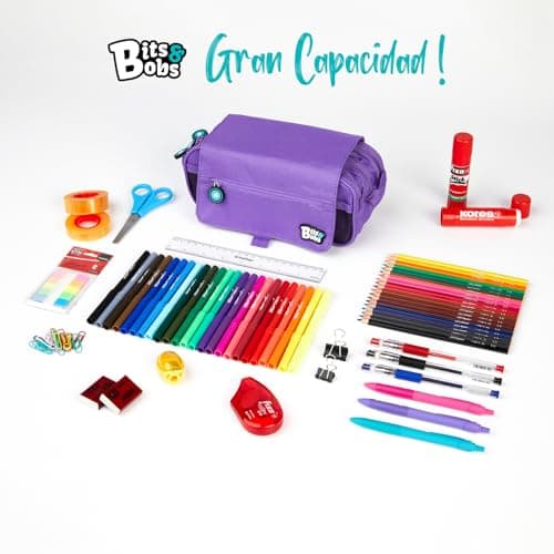 Thumbnail 3 de Grafoplas Estuche tres compartimentos 23x10x10 cm