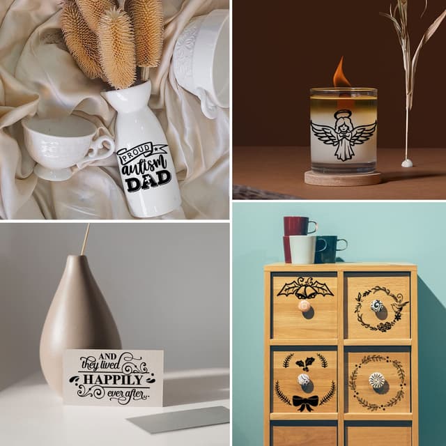 Thumbnail 6 de VINYL FROG Black Permanent Vinyl 12" x 10ft