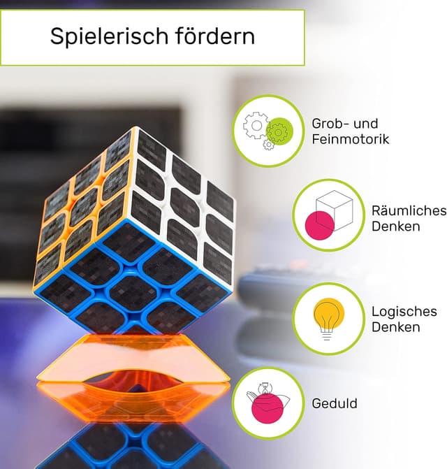 Detalle 2 de CUBIDI Zauberwürfel 3x3 Typ New York