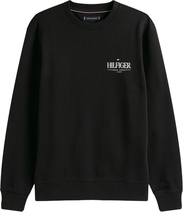 Detalle 2 de Tommy Hilfiger Men’s Regular Fit Stacked Sweatshirt (100% cotton)