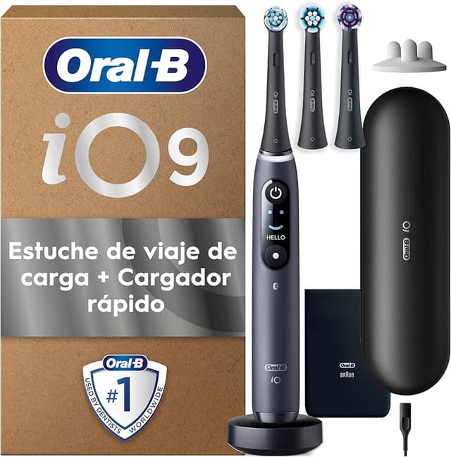 Imagen de Oral-B iO 9 Cepillo Eléctrico con Cabezales y Estuche 🦷 en OfertitasTOP