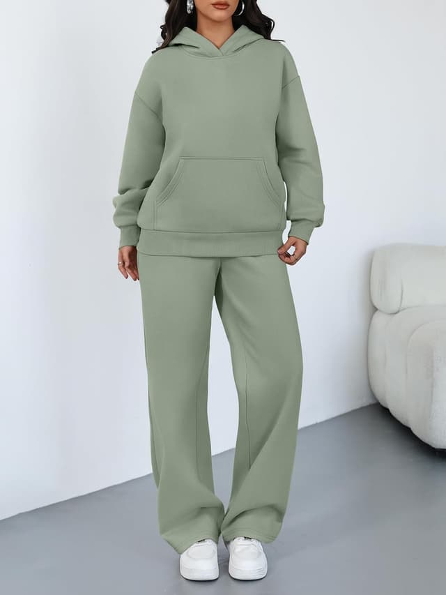 Detalle 2 de Trendy Queen 2 Piece Lounge Sweat Set 50% Cotton