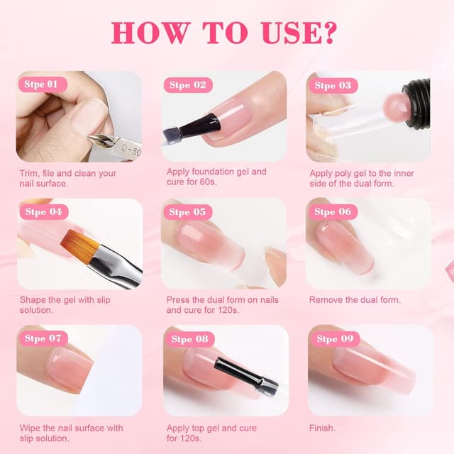 Thumbnail 6 de Saviland Poly Gel Slip Solution Kit 120 ml