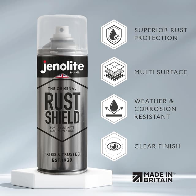Detalle 2 de JENOLITE Rust Shield Klarlack Spray 180 °C