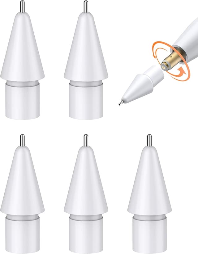 Detalle de Pointes de rechange pour Apple Pencil (5 pièces) ✏