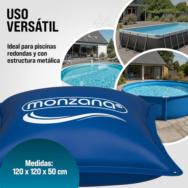 Thumbnail 2 de Monzana Cojín Piscina Invierno XL 120x120cm