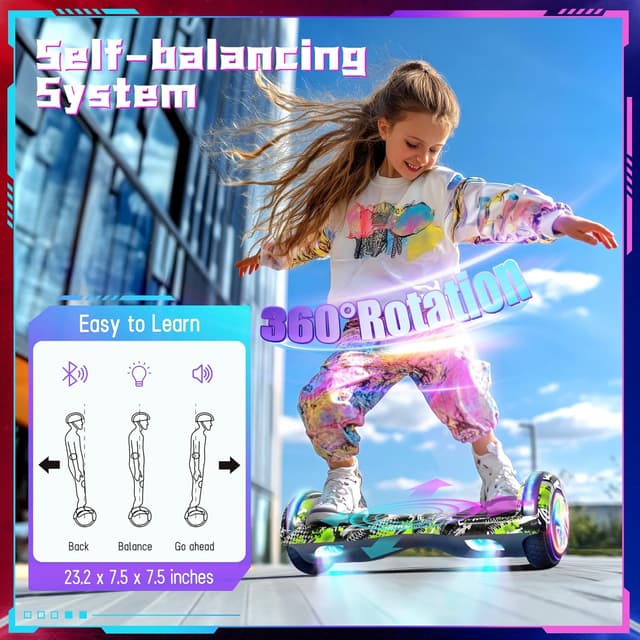 Thumbnail 4 de SISIGAD Self-balancing Hoverboard