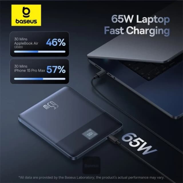 Thumbnail 1 de Baseus Blade2 PowerBank 65W MagSafe Inalámbrico 12000mAh 🖤