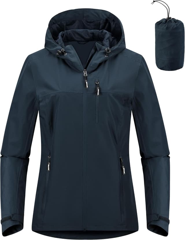 Thumbnail 6 de Outdoor Ventures Damen Regenjacke mit 10.000 mm Wassersäule, atmungsaktiv und packbar