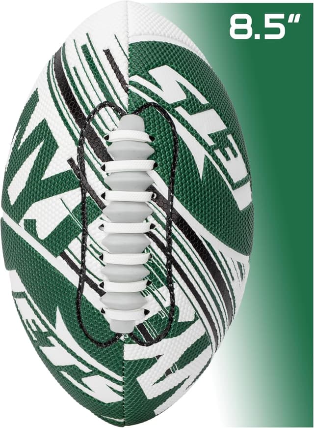 Detalle 2 de Franklin Sports NFL Team Mini Footballs (Youth 8.5") + Air Pump Set