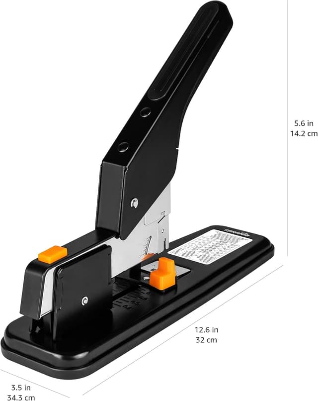 Detalle 2 de Amazon Basics Heavy-Duty Stapler 210 sheets