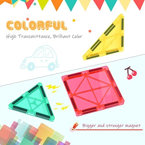 Thumbnail 3 de Katiago Bloques Magnéticos Niños 100 Piezas 🎲