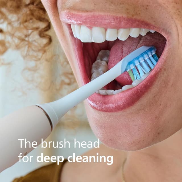 Detalle de Philips Sonicare C3 Two-in-One replacement heads 4-pack 🪥