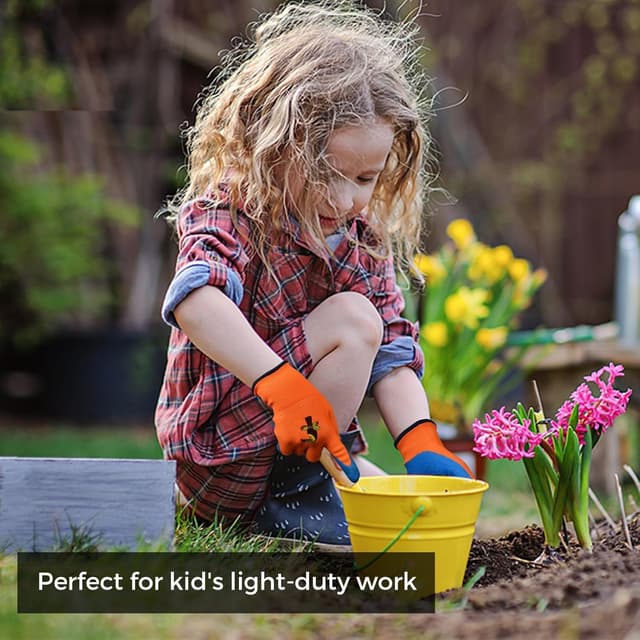 Detalle 2 de Donfri Kids Gardening Gloves, Size 4