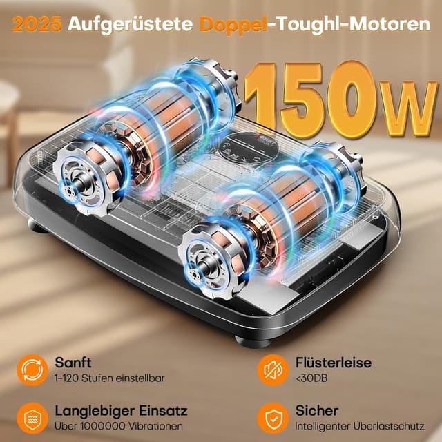 Thumbnail 1 de MOSUNY Vibrationsplatte 450 LBS für Home Fitness