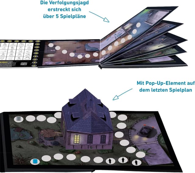 Detalle de Moses Sebastian Fitzek Safehouse – The Game „Safe House“ (Gesellschaftsspiel) von Marco Teubner, 2–4 Spieler