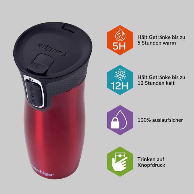 Thumbnail 2 de Contigo West Loop Autoseal Thermobecher
