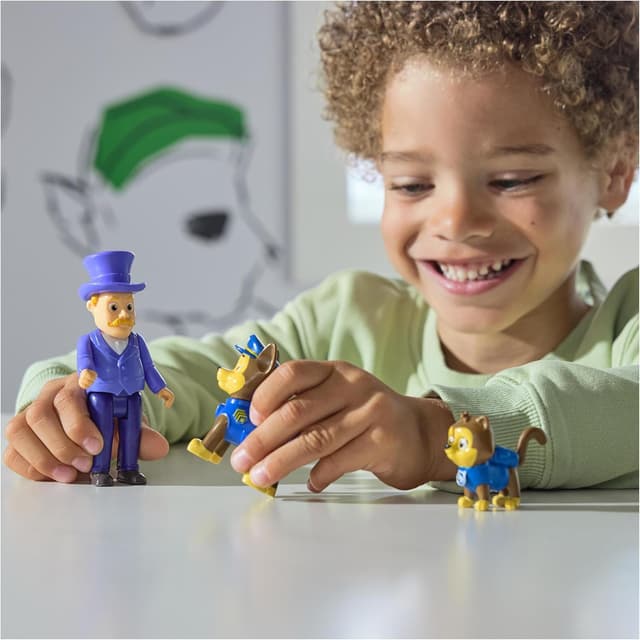 Detalle 2 de PAW Patrol Hero Pups Actionfiguren-Set mit 3 Figuren