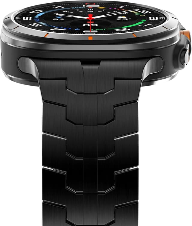 Detalle de KADES Bracelet en acier inoxydable pour Galaxy Watch Ultra 47 mm (2024/2025)